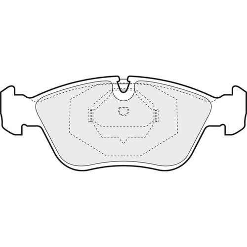 Brake pads set for volvo - for,