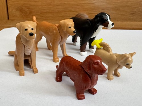 Playmobil dog bundle x5 - playmobil,