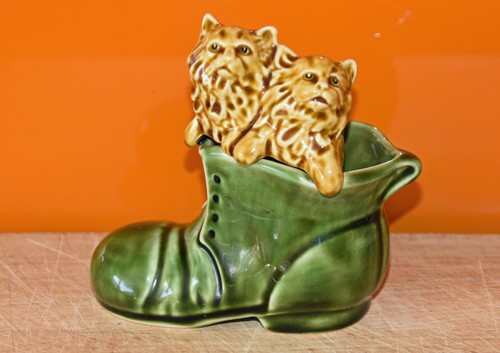 Sylvac ceramic kitsch 80s - kitsch, two