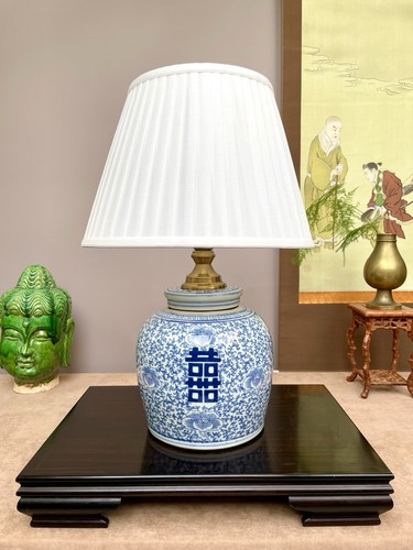 Single blue white - blue,