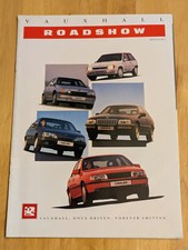 Vauxhall Range Brochure 1989