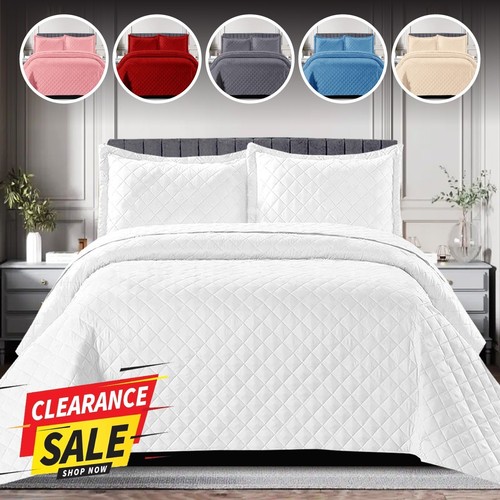 Piece quilted bedspread bed - piece,