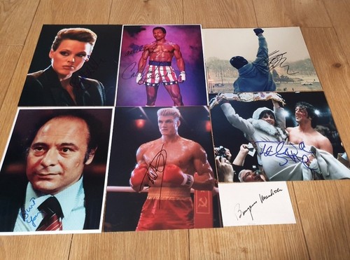 Rocky movie autograph - movie, –