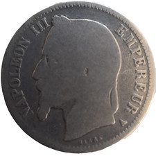 “French Silver 1 Franc –