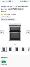 60cm essential Electric cooker