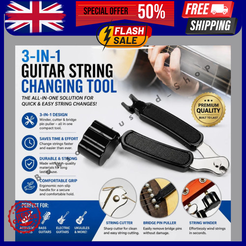 Guitar string winder 1 - string, 3