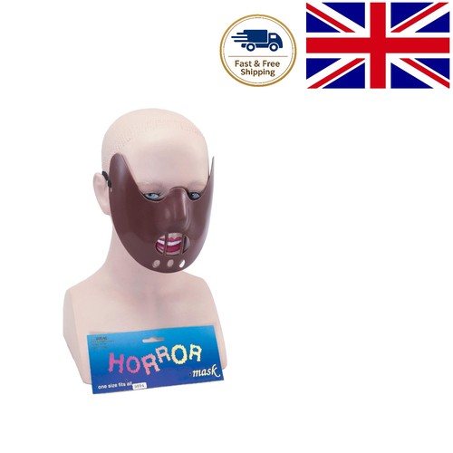 Spooky brown hannibal mask - spooky,