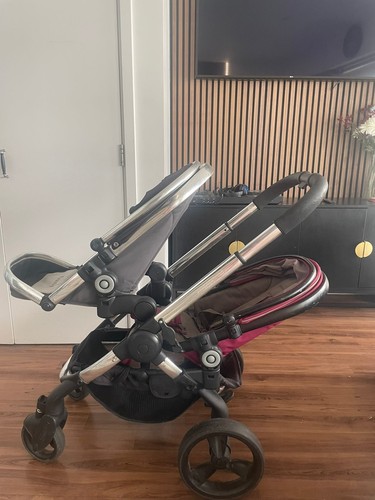 Icandy peach double - peach, pram