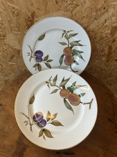 Royal Worcester EVESHAM GOLD ENGLAND 10”Large Dinner Plates SET OF 8