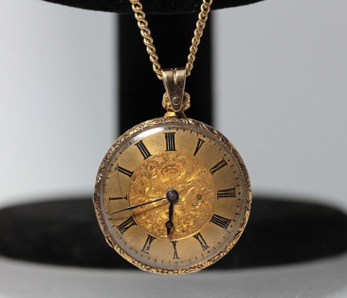 Antique converted 18ct gold - antique,