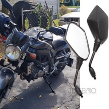 For Suzuki DRZ400 DRZ400S DRZ400SM DR350 GS500 Motorcycle Rearview Side Mirrors