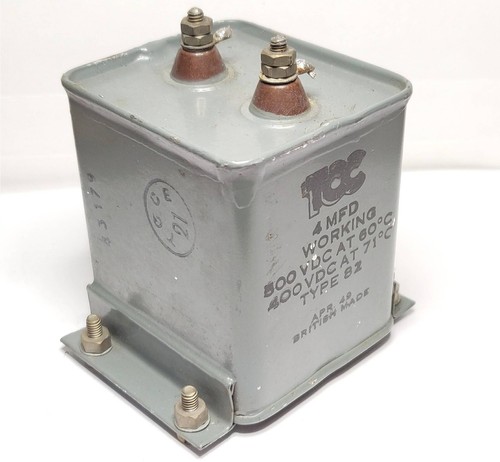 4uf 500v pio capacitor - 4uf, esr