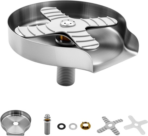 Glass rinser for kitchen - glass,