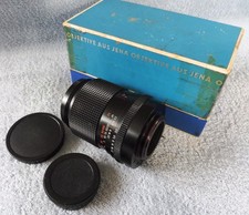 TESTED CARL ZEISS JENA SONNAR MC F3.5 135mm PORTRAIT/TELEPHOTO LENS + BOX & CAPS