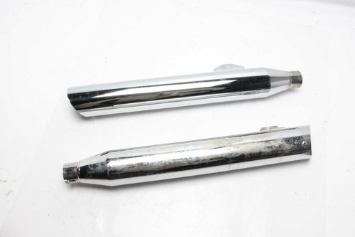 Exhaust muffler chrome