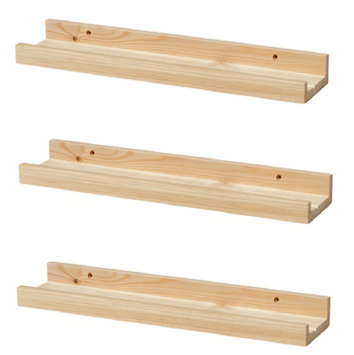 Set floating wall shelves - 3,