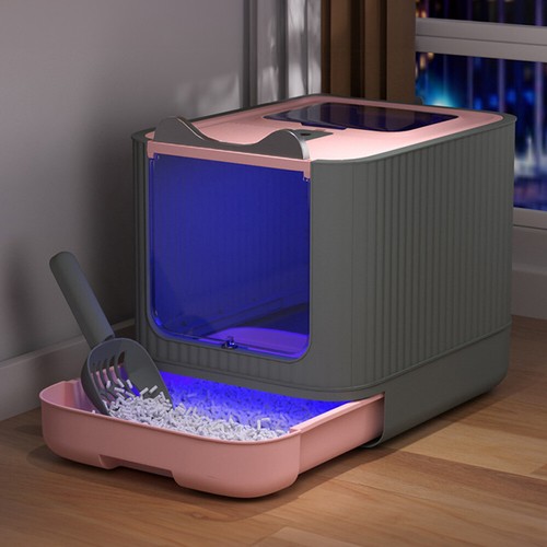 Hooded large cat litter - cat,