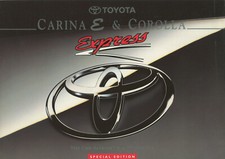 CAR BROCHURE - TOYOTA COROLLA & CARINA E EXPRESS SPECIAL EDITION BROCHURE - 1994
