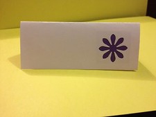 50 Cadburys Purple Flower