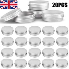20X 5-50ml Metal Storage Tin