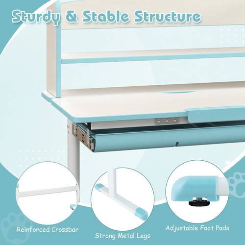 Kids study desk - study, adjustable