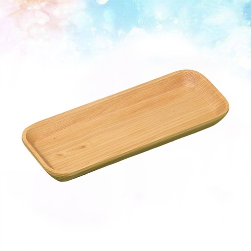 Wood dessert plates - dessert, snack