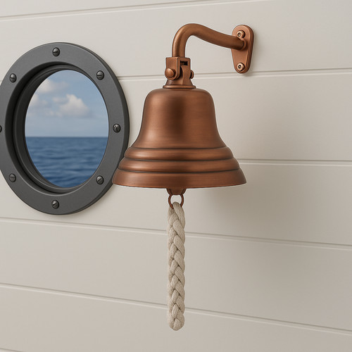 Wall mounted last orders bell - wall,