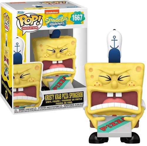 Spongebob squarepants pizza - spongebob,