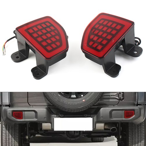 Led rear bumper - led, reflector
