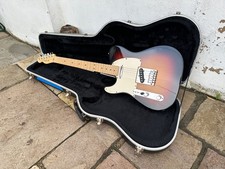 Fender American Series Telecaster Left Handed 3 Tone Sunburst Maple Neck + Case