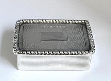 Vintage Heavy Solid Silver Pie