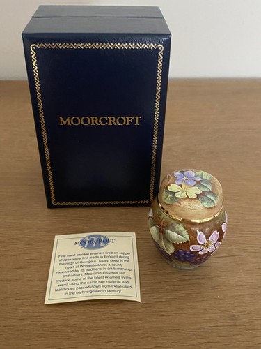 Moorcroft miniature ginger jar - moorcroft,