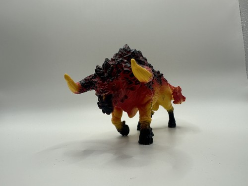Schleich fire bull figure - fire,
