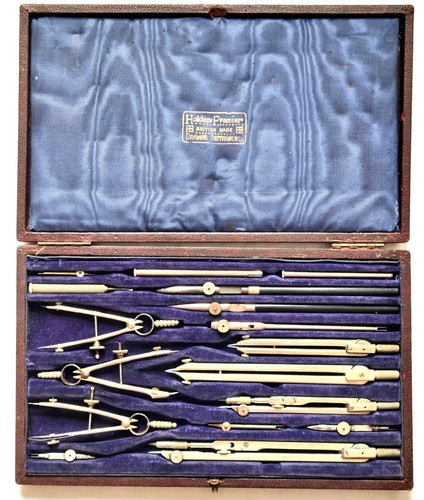 Vintage cased set halden - cased,