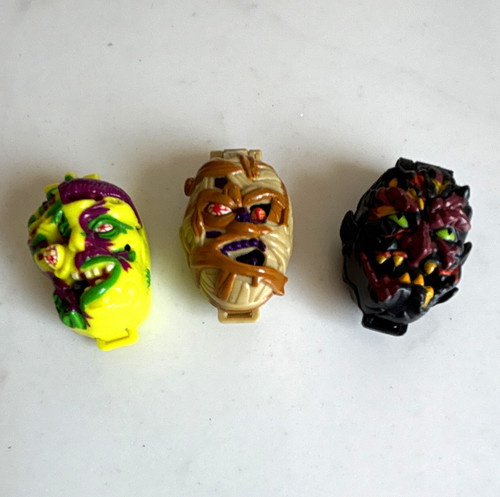 Mighty max shrunken - head, x3