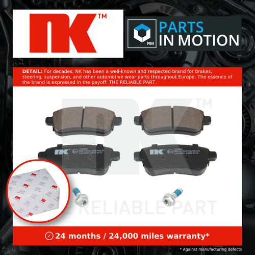 Brake pads set fits renault - brake,