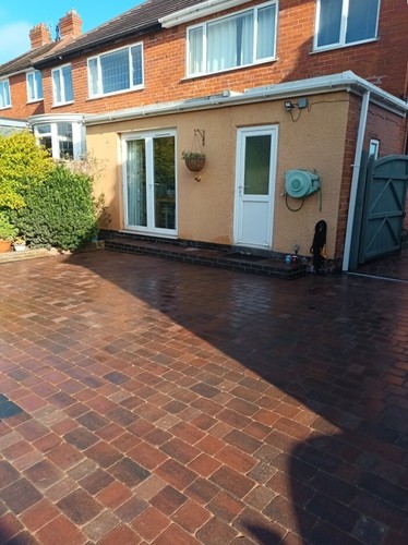 Block paving tumbled size - block,