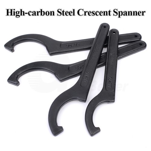 Shaped wrench crescent hand - c-shaped,
