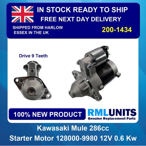 Starter motor for kawasaki - for,