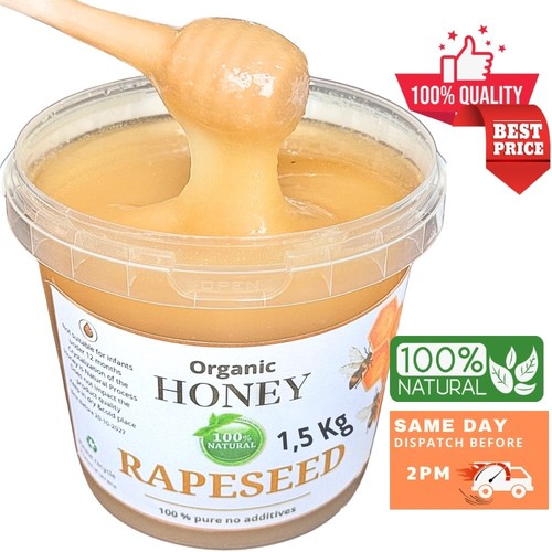 Natural rapeseed honey - kg,