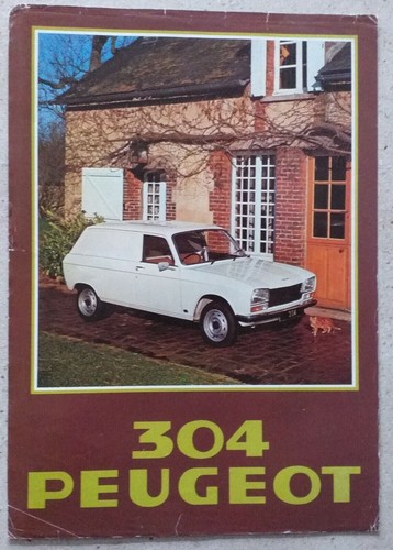 Peugeot 304 commercial van - peugeot,
