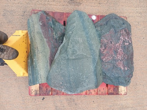 Large granite garden rocks - 3,