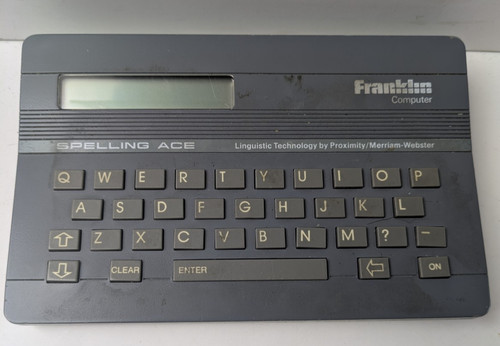Franklin spelling ace - ace, sa-98