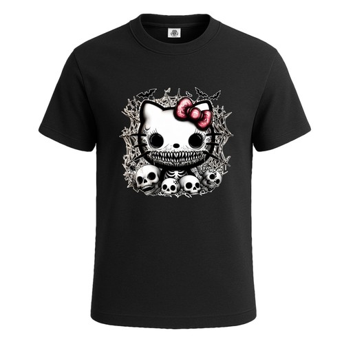 Gothic doll skull - doll,