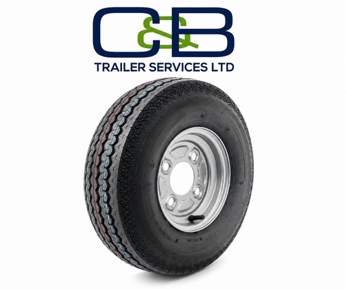 Trailer wheel and tyre - trailer,