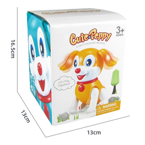 Robot dog toy walking - robot,