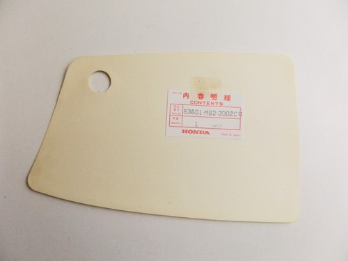 Original sticker covering
