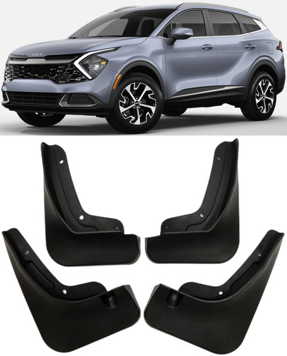 Genuine front rear splash - front, &