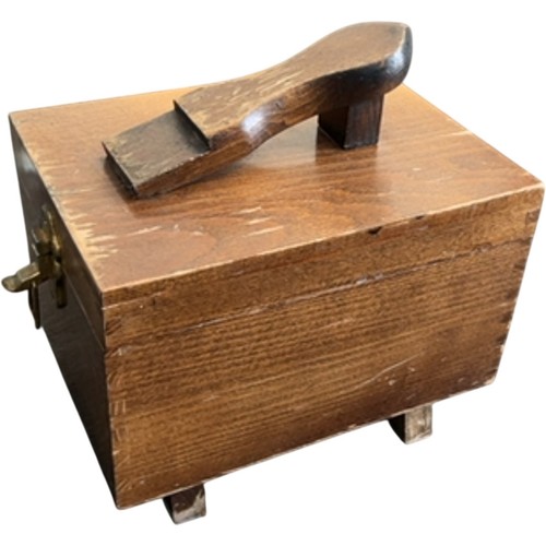 Antique wooden shoe - shoe, shine