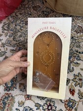 Vintage Past Times Traditional Bagatelle - Boxed Great Condition Includes Balls